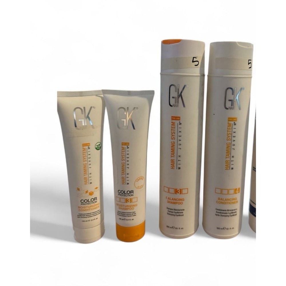 GK pro line hair taming system JUVEXIN shampoo conditioner,color protection(S+C)